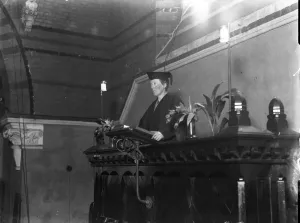Miss Mary C Collins, the first woman pastor of the North Bow Congregational Church