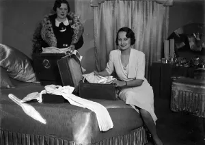 Miss Merle Oberon, the British film star who created so much interest in The Private