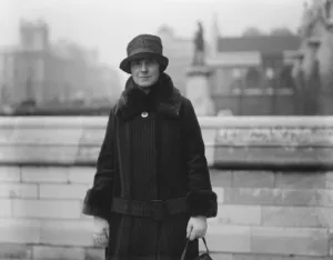 Coat Prints: Miss Nancy Stewart Parnell B A 9 March 1927