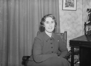 Chair Prints: Miss Norah Collins of Beckenham, Kent. 1939