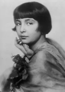 Mlle Renee Domville, elected Beauty Queen by her fellow workers in the vineyards around Bordeaux
