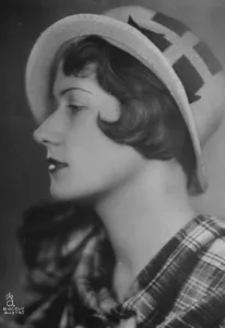 Young Woman Prints: Mme Von Petrovich. Bonny Girl Bird. 17 March 1932