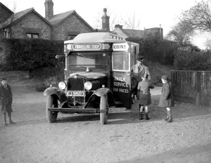 Mobile Shop: Robins Shop Bedford truck. 1933