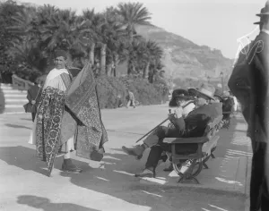 Nostalgia Prints: Monte Carlo, Monaco Even the riviera has its hawkers