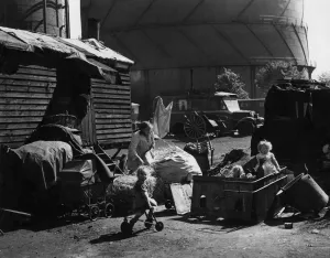 The month long seige of two St. Pancras rent rebels ended with a fantastic street battle
