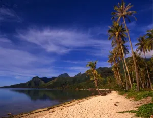 Morea Island, off Tahiti