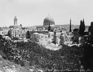 Mosque of Omar, Jerusalem. September 1929