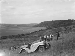 Motor hill climb at Farningham. 26 May 1937