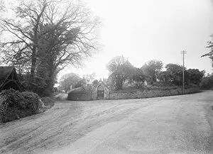 Crossroads Collection: Mottistone village on the Isle of Wight