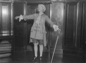 Costume Prints: MP as author - actor. Capt Foxcroft as Charles Duncarhey in his play