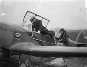 MP races pigeons with car and plane. Mr Thomas Cook MP for Norfolk North, took