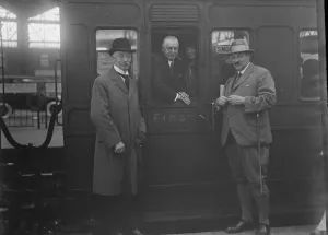 Train Carriage Prints: Mr Will of the Daily Graphic. 1924