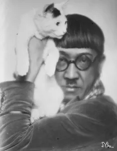 Mr Fujita. - Tsuguharu Foujita Japanese Painter 22 July 1927 Mr Fujita. - Tsuguharu Foujita Japanese Painter 22 July 1927