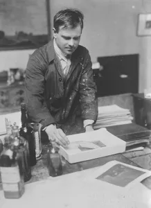 Mr Hesketh Hubbard and the old implacable. Mr Hesketh Hubbard, the brilliant young painter