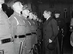 Uniform Collection: Mr Hore Belisha opens the Territorial Drill Hall in Lamorbey, Kent