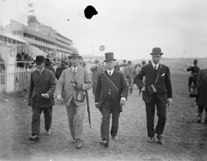 Mr Irish visits Epsom again after being received by the King. Mr B Irish