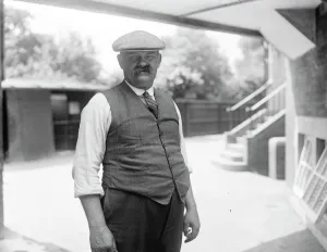 Flat Cap Prints: Mr Martin. Head Groundsman at the Oval. 10 July 1926