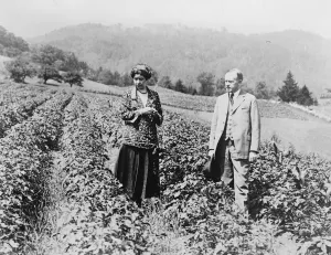 Mr and Mrs Coolidge. 13 August 1923