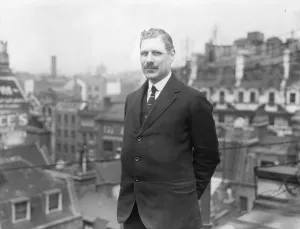 Mr Rose. Central News staff. 1924