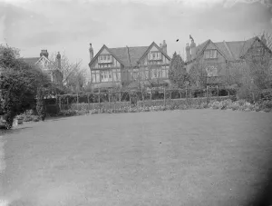 Mr Swans house and garden at 21 Rectory Lane in Sidcup, Kent. 1939