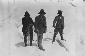 Mr William Le Queux, the novelist, has a narrow escape while climbing in Switzerland
