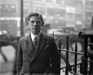 Mr Wiltshire, Central News reporter. 9 November 1927