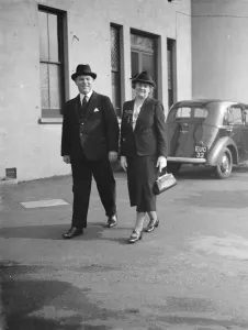 Suit Prints: Mrs Janet Jennie Adamson, Labour Party by election candidate for Dartford, Kent