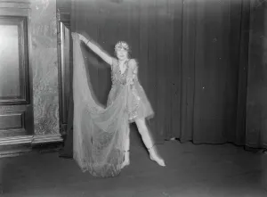 Single Prints: Nancy Price and her daughter in a dance Matinee A dancing matinee is being given