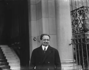 The nations at Geneva. Dr Affonso Costa, the Portuguese President, at Geneva