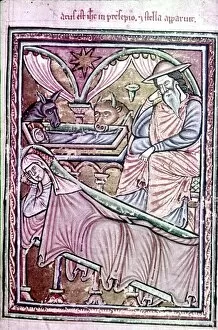 Christmas Collection: Nativity. English Psalter, late 12th Cent