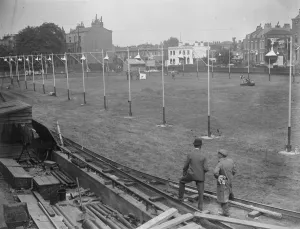 New Brixton greyhound track built in record time. When the new Brixton greyhound