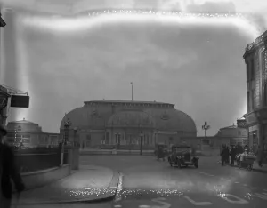 The new concert pavilion on the Worthing seafront on the West Sussex coast. 1926