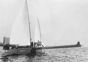 New flying boat with sails The beardmore-Rohrbach flying boat, represents an interesting