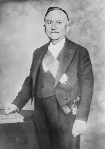 The New French President M Doumergue 18 June 1924