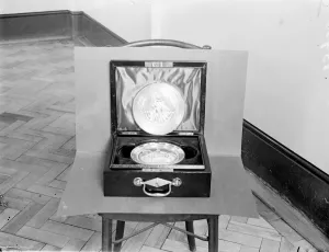 New Great Seal of England at the Royal Mint. The new Great Seal of England, to be