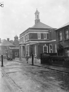 New juvenile court building in Bromley, London. An exterior view. 1937