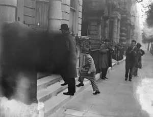 New King Peter of Yugoslavia visits Legation in London. 10 October 1934