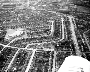New Library for Dartford This aerial photo shows the location of the new Library