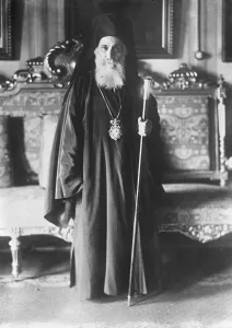 The new Patriarch. The first official portrait of Mgr Vassilios, the Metropolitan of Nicaea