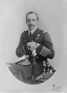 A new photograph of King Alfonso. 13 March 1924
