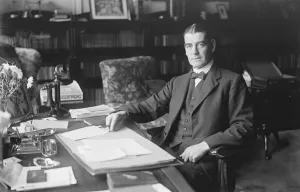 The New Postmaster General. Sir W Mitchell Thomson, the new Postmaster General