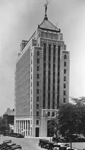 Skyscraper Prints: Something new in Skyscrapers. The handsome Alabama Power Company building which