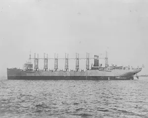 New US Warships Jupiter was converted into the first U