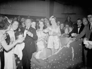 New years works dance at the manufacturers, Kolster - Brandes at Foots Cray, Sidcup
