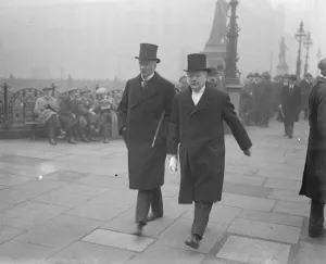 Newly Elected Parliament Assembles The Lord Chancellor ( Lord Cave ) arriving with