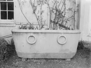 At Newport Pagnell, a Roman bath that was also at Stowe House and is now used by