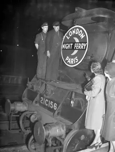 Steam Prints: The Night Ferry, special comfort service for business men resumed service again