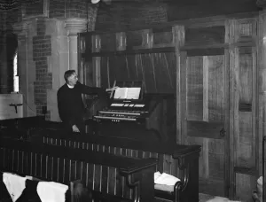 Vicar Prints: Northumberland Heath Organ. Rev F H Collins. 1937
