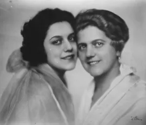 Noted Italian medical woman and her daughter marry on the same day. Dr Colombo