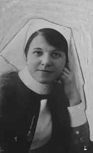Nurse Eva Allan, at present attached to a Nurses Institute at Cardiff, who nursed Mrs Armstrong